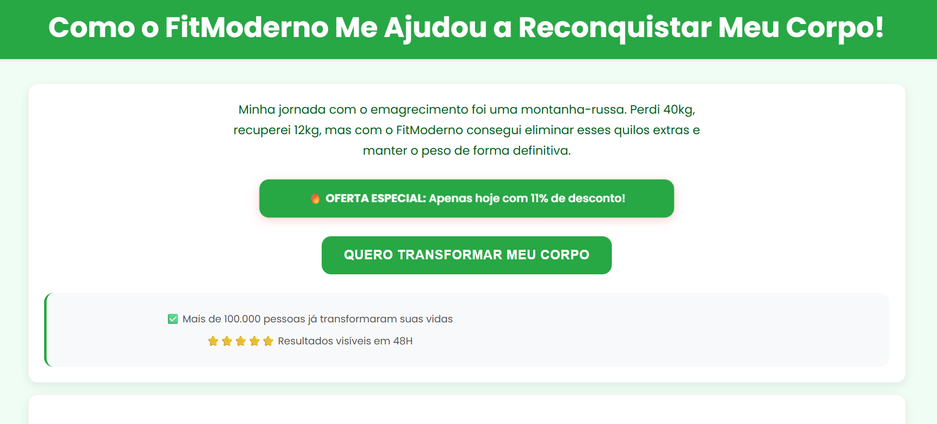 Case Landing Page - FirModerno