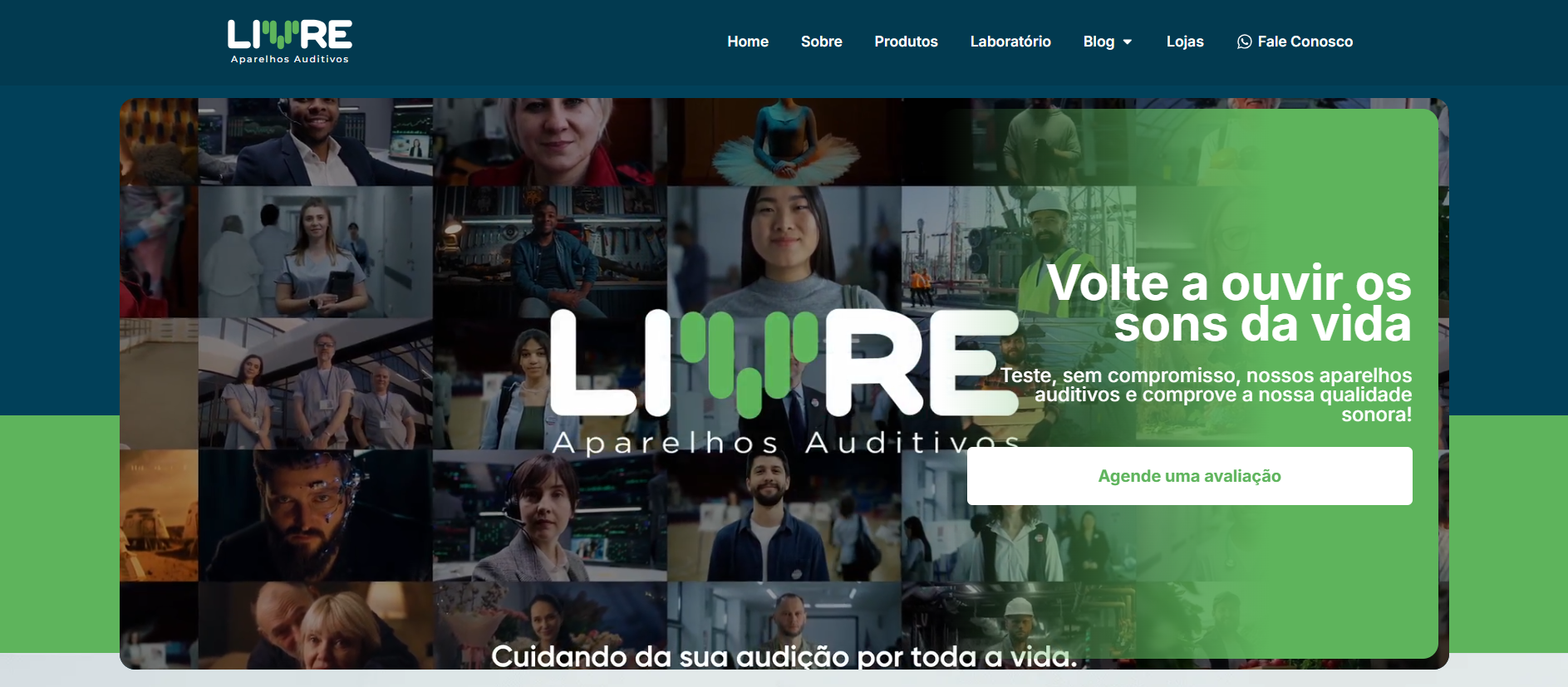 Case Identidade Visual - Livre Aparelhos Auditivos